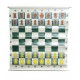 Juego de tablero de demostración (enseñanza) de ajedrez estilo bolsa de 36 "con bolsa de transporte de lujo