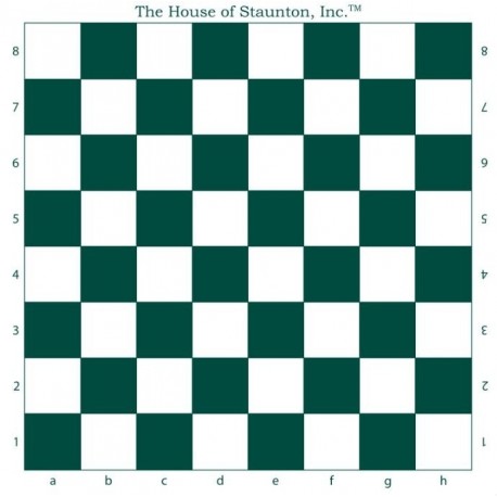 El tablero de ajedrez del torneo de vinilo de The House Of Staunton, Inc. - Cuadrados de 2.25 "