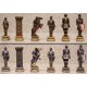 Ajedrez  de resina de figuras Romanas y  Egipcias