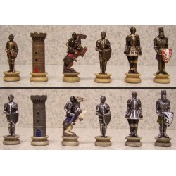 Ajedrez  de resina de figuras Romanas y  Egipcias