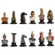Ajedrez  de resina de figuras Romanas y  Egipcias