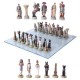 Ajedrez  de resina de figuras Romanas y  Egipcias